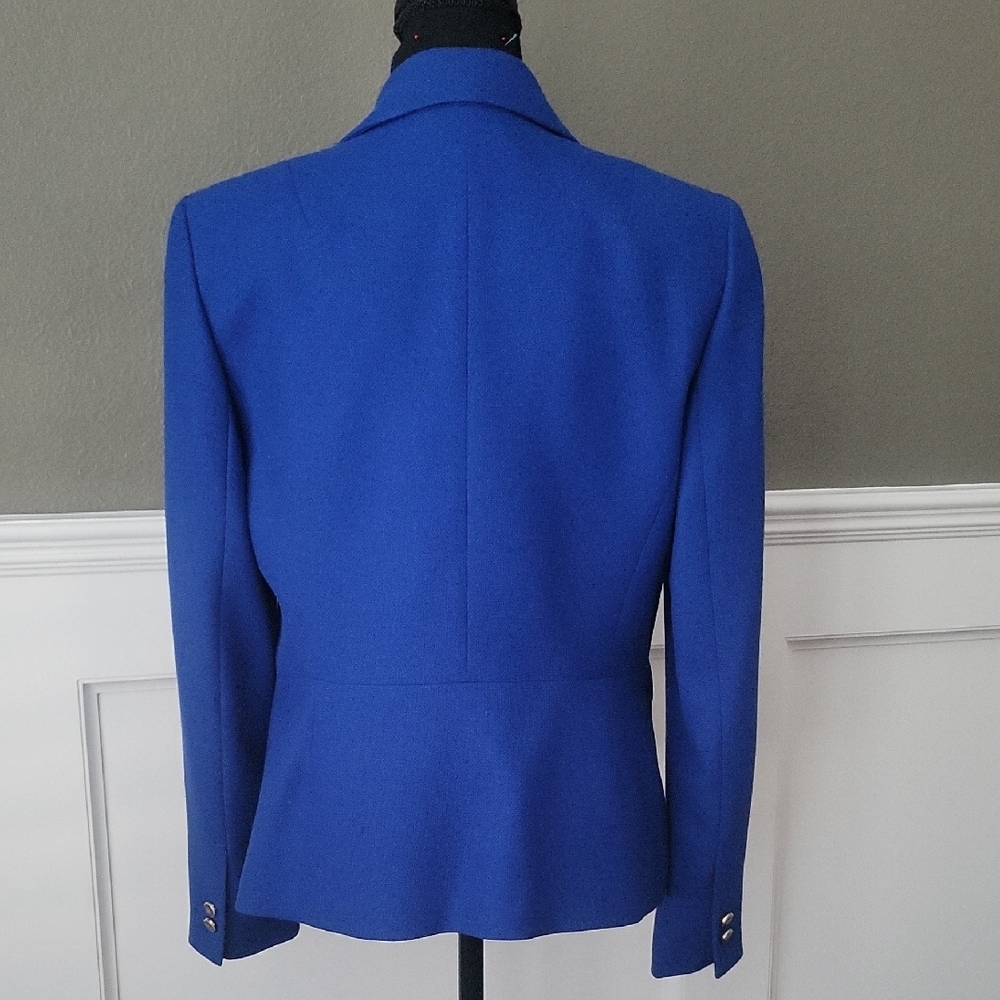 Anne Klein Royal Blue Blazer - Picture 5 of 6